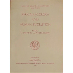 African ecology and human evolution.