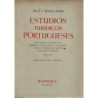 ESTUDIOS Jurídicos Portugueses. Luis Cabral de Moncada. Adriano Paes da Silva Vaz Serra. Alfonso Rodrigues Queiro. Marcello Caet