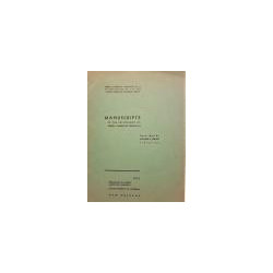 Manuscripts in the Department of Middle American Research. Described by Arthur E. Gropp.