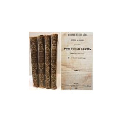 Historia de Cien años (1750-1850). Traducida de la segunda edición por Nemesio Fernández Cuesta.