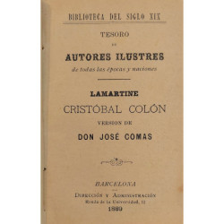 Cristóbal Colón. Versión de D. José Comas.