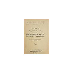 DECRETO de 11 de septiembre de 1953 por el que se aprueba el texto refundido de la Ley de Contrabando y Defraudación.