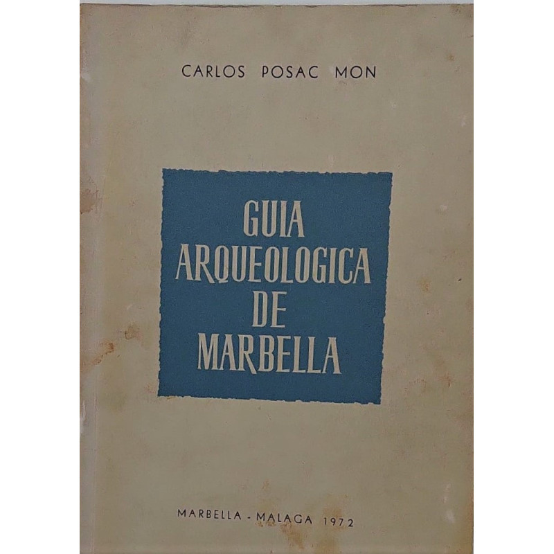 Guía arqueológica de Marbella.