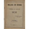 MÁLAGA en broma y programa de festejos. Año 1928.