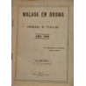 MÁLAGA en broma y programa de festejos. Año 1928.