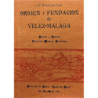 Origen y fundación de Vélez-Málaga. Estudio y edición, Francisco Montoro Fernández.