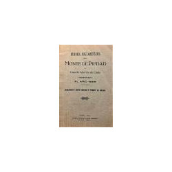 MEMORIA reglamentaria del Monte de Piedad y Caja de Ahorros de Cádiz correspondiente al año 1926.