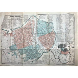 Plano de la Habana arreglado a la nueva división municipal en el año 1853.