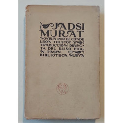 Jadsi Murat. Novela. Traducción directa del ruso por N. Tasin.