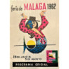 FERIA de Málaga 1962. programa oficial.