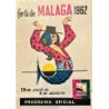 FERIA de Málaga 1962. programa oficial.