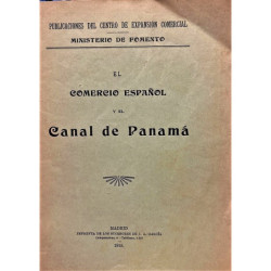 EL COMERCIO español y el canal de Panamá.