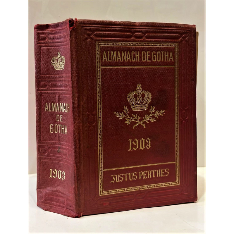 ALMANACH de Gotha. Annuaire genealogique, diplomatique et statistique. 1903.