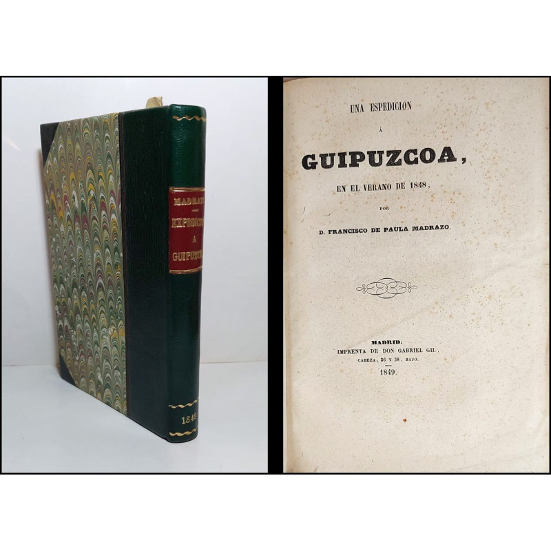 Una espedición a Guipúzcoa, en el verano de 1848.