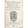 REAL Despacho de ordenanzas aprobadas por Su Magestad a consulta de la Junta General de Comercio, y Moneda, para todas las plate