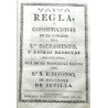 REGLA, y Constituciones de la Cofradía del Smo. Sacramento, y Ánimas Benditas del Purgatorio, sita en la parroquial Iglesia del