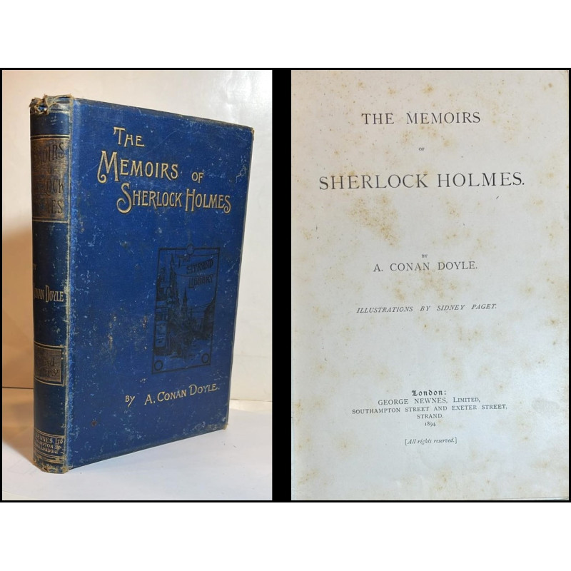 The memoirs of Sherlock Holmes. Illustrations by Sidney Paget.