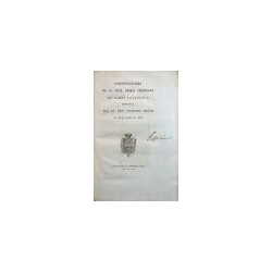 CONSTITUCIONES de la Real Orden Americana de Isabel la Católica, instituida por el Rey nuestro señor en 24 de Marzo de 1815.