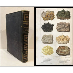Les pierres esquisses minéralogiques. Ouvrage illustré de 91 gravures sur bois par Eugène Cicèri, E. Petot, A. Messnel et E. Tou