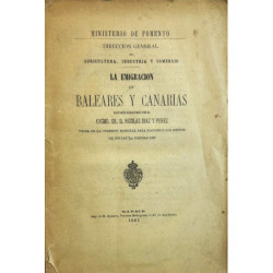 Dictamen sobre las causas y origen de la emigración en las provincias de Baleares y Canarias.