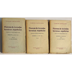 Floresta de leyendas heroicas españolas. Compiladas por Ramón Menéndez Pidal.