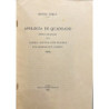 Apología de quadrado, escrita por encargo de la Excma. Diputación Balear en el centenario de su nacimiento 1919.