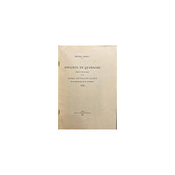 Apología de quadrado, escrita por encargo de la Excma. Diputación Balear en el centenario de su nacimiento 1919.