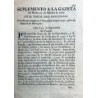 SUPLEMENTO a la Gazeta del Martes 27 de Octubre de 1767. Ley de Venecia sobre amortización. Providencia tomada en el Serenísimo