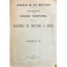 ONGRESO  de los Diputados. Secretaría. División territorial para la elecciones de diputados a Cortes. Diciembre de 1917.