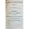 Memoria leída a las Cortes por el Señor Secretario del despacho de Estado en sesión ordinaria de 11 de Julio de 1820.