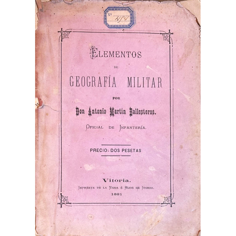 Elementos de Geografía Militar.