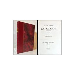 La amante. Canciones (1925). Segunda edición.