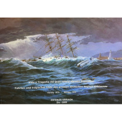 Vida y tragedia del gran velero alemán Gneisenau. Fahrten und tragisches Ende des grossen deutsche Seglers Gneisenau. Danzig 187