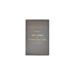 PROYECTO de Obras de Saneamiento del Territorio de la Capital Federal. Memoria descriptiva.