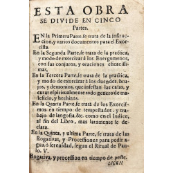 Práctica de Exorcistas, y Ministros de la Iglesia.  1693