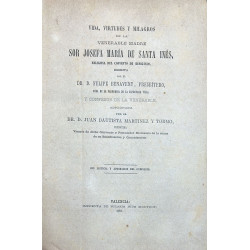 Biografía de la religiosa agustina la beata Inés de Benigánim. 1882.