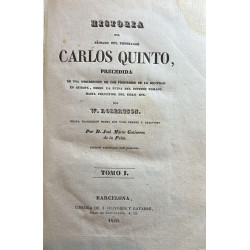 Historia del Reinado del Emperador Carlos Quinto