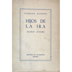 Dámaso Alonso. Hijos de la Ira. 1944