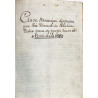 Clave Botánica dispuesta por José Manuel de Abalía Padre para su propio huso en Cádiz el año 1828. (MANUSCRITO ORINIGAL)