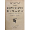 Obras completas volumen I. Humorismo rimado. Colección de poesías festivas. Segunda edición.