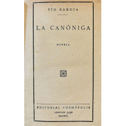 La canóniga. Novela.