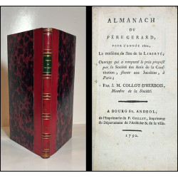 Almanach de Père Gerad, pour l'anné 1792, La troisième de l'ere de la Liberté