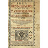 Idea de un Príncipe Político, y Christiano, representada en cien empressas. 1724