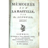 Mémoire sur la Bastille. 1783