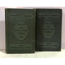 Précis d'Histoire du Commerce. 1896, 2 tomos.