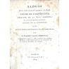 Elogio del Excelentísimo Señor Conde de Campomanes, Director de la Real Academia de Jurisprudencia Práctica. 1803