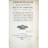 CHRONOLOGIE raisonnée des États-Généraux, les plus intéressans, Avec l'Analyse des célèbres États de Tours, sous Charles VIII