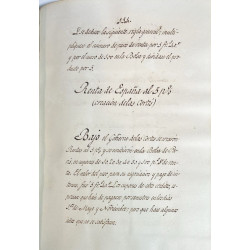 De los Fondos públicos Franceses  y Estrangeros y operaciones de la Bolsa de París. MANUSCRITO hacia 1850