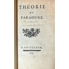 Théorie du Paradoxe. 1775