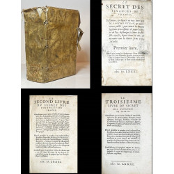 Le secret des finances de France. Descouvert, & departi en trois livres... 1581